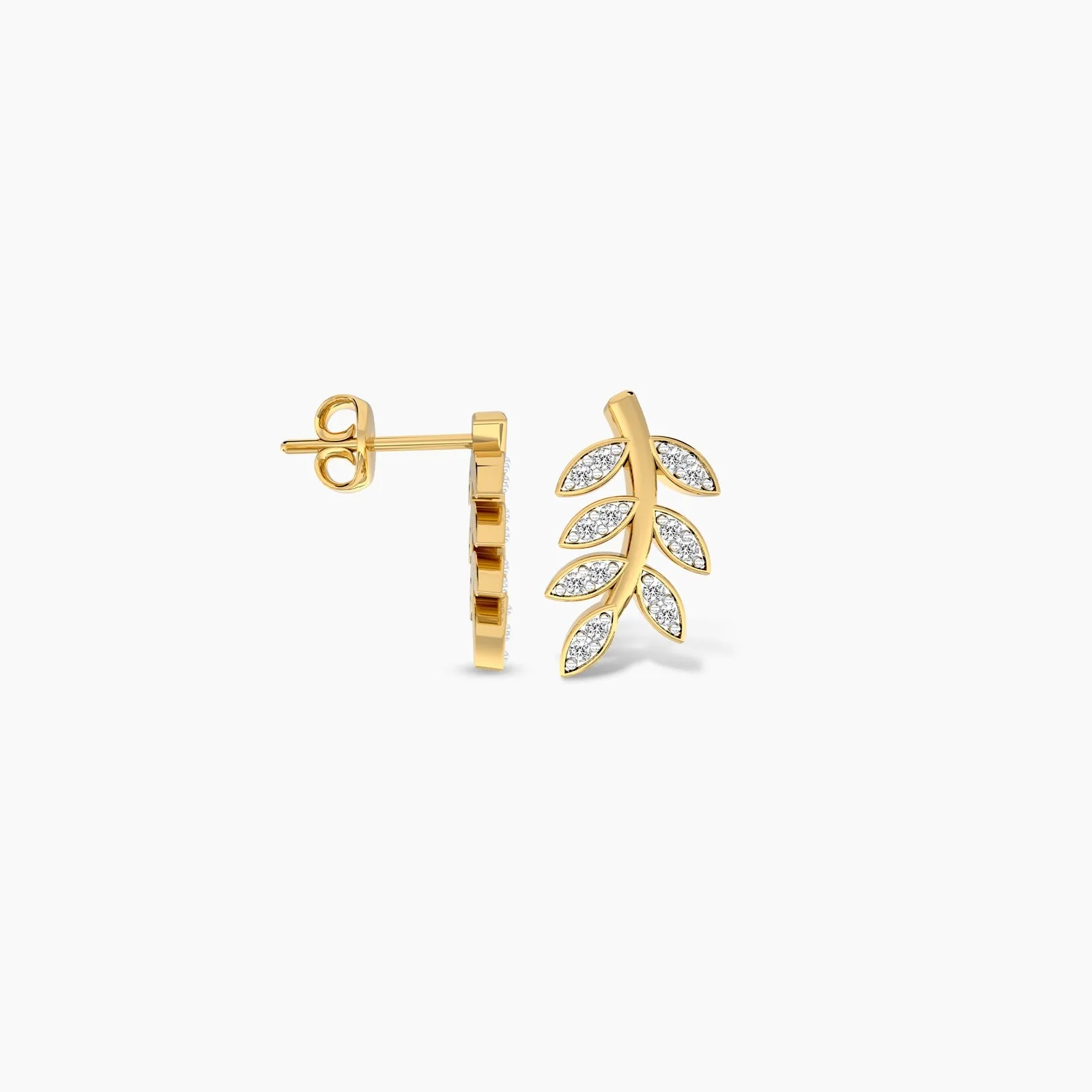 18k Moderately Royal Diamond Earring