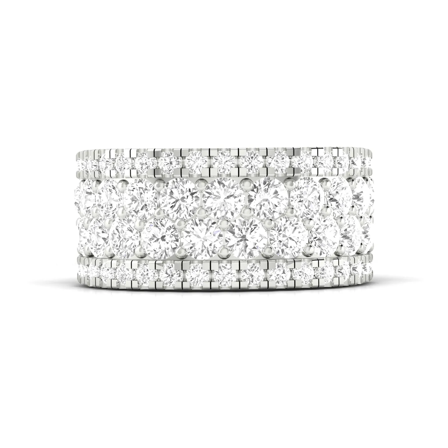 3 ctw Round Lab Grown Diamond Fashion Ring