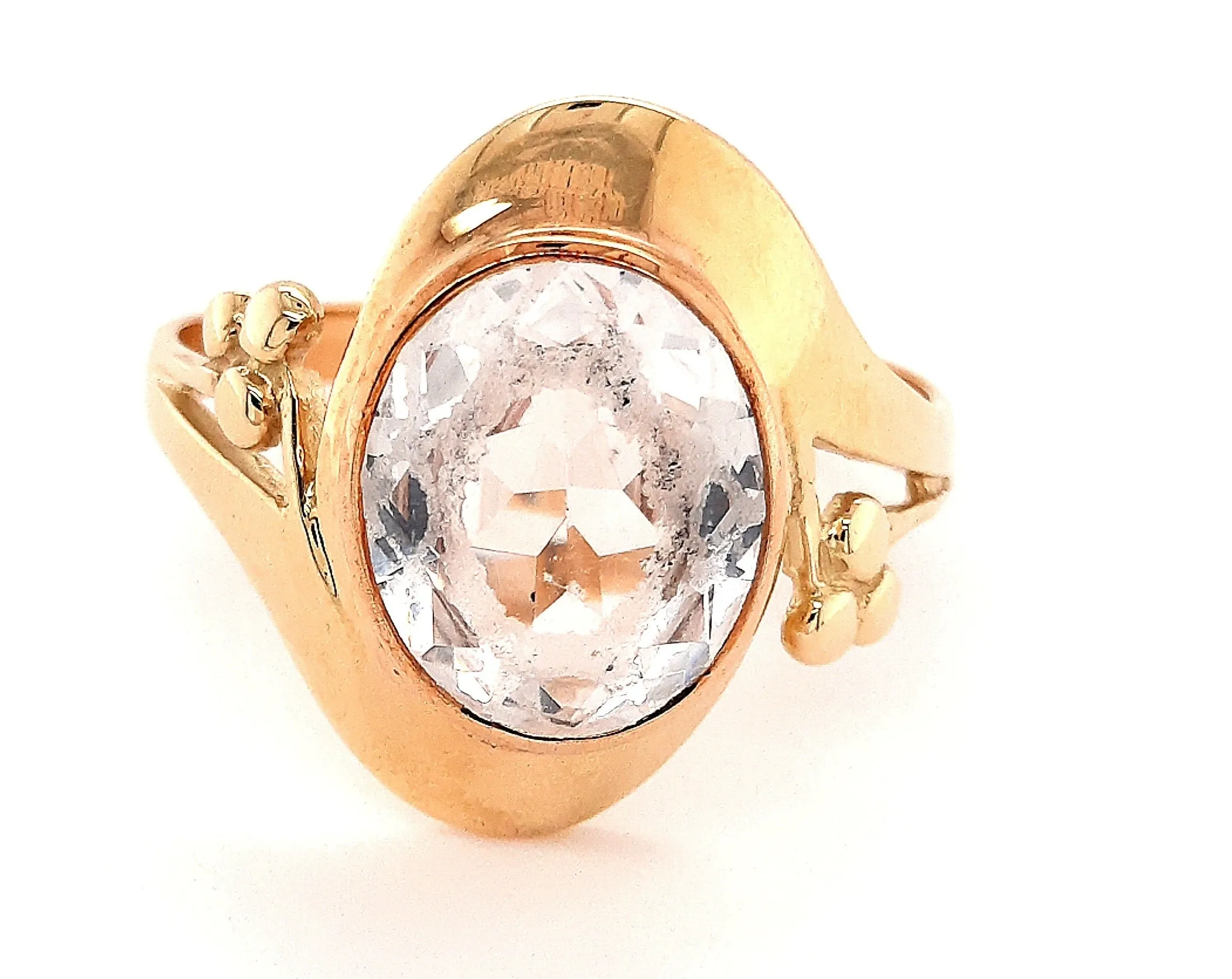5.00ct Spinel 14ct Yellow Gold Ring