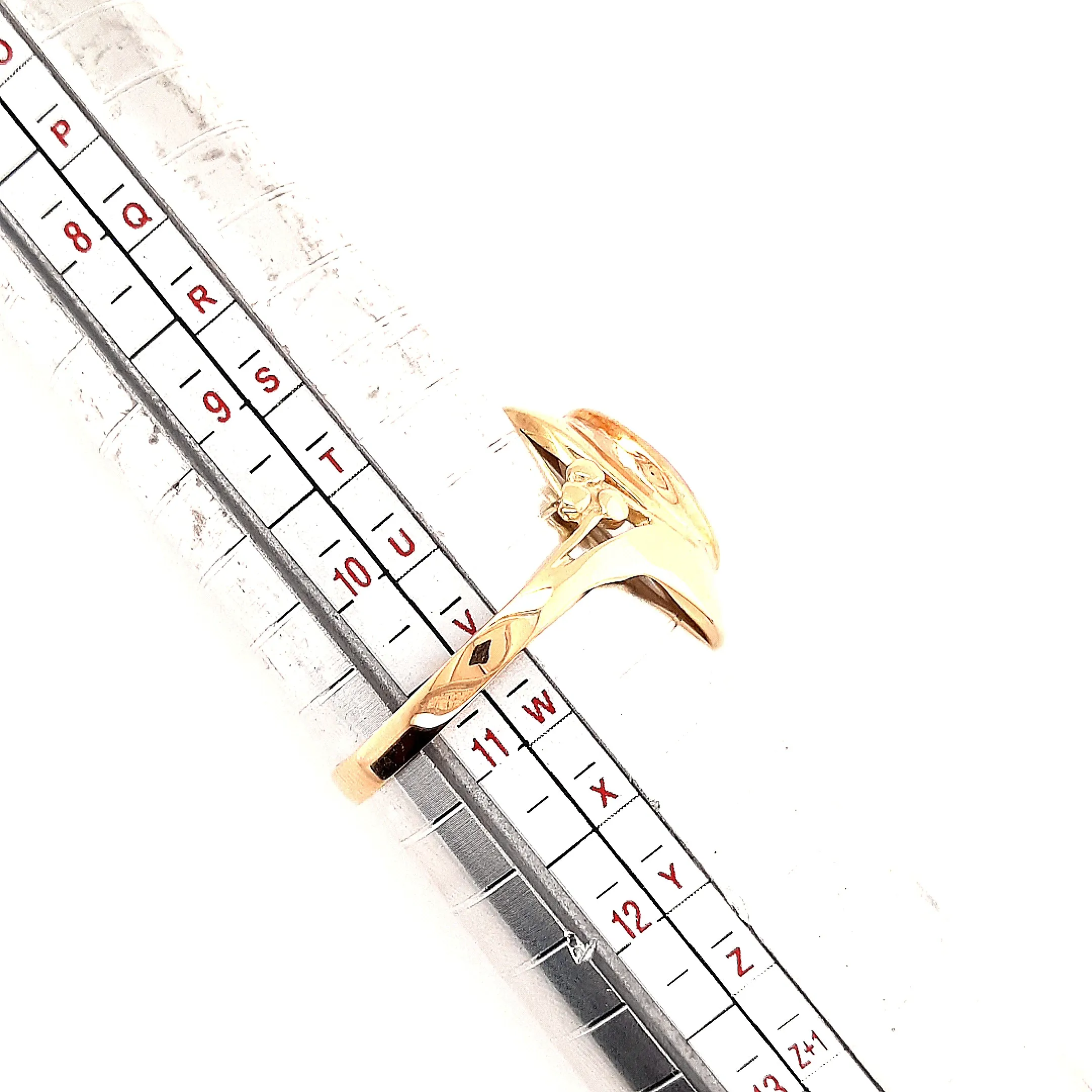 5.00ct Spinel 14ct Yellow Gold Ring