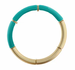 Amanda Bracelet-Skinny Turq