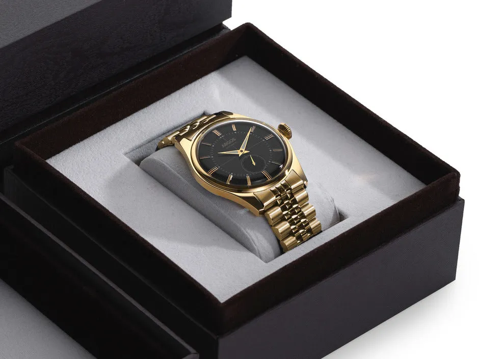 Apollo III - Onyx Black Gold w/ Golden Bracelet
