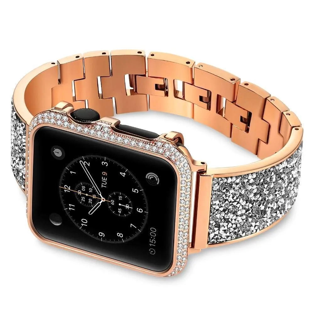 Apple Watch Band Luxury Watchbands Stainless Steel Strap Series