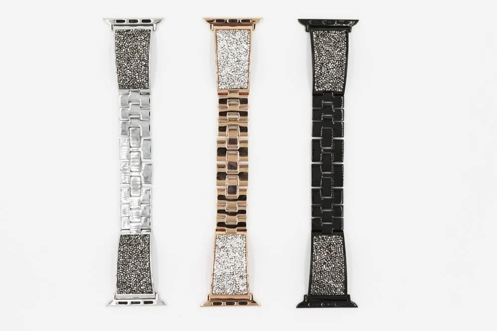 Apple Watch Band Luxury Watchbands Stainless Steel Strap Series