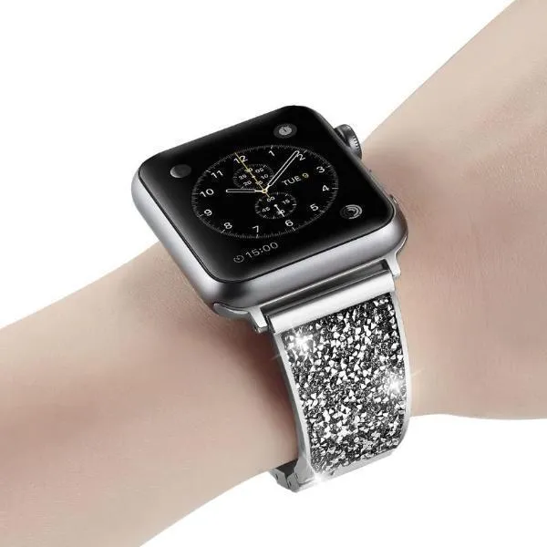 Apple Watch Band Luxury Watchbands Stainless Steel Strap Series