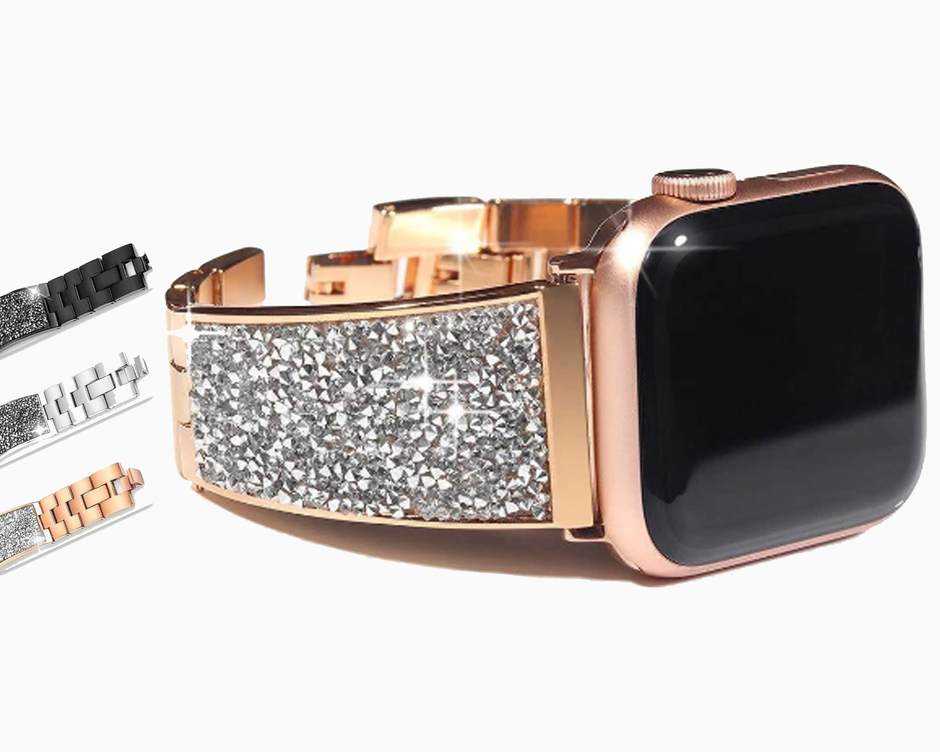 Apple Watch Band Luxury Watchbands Stainless Steel Strap Series