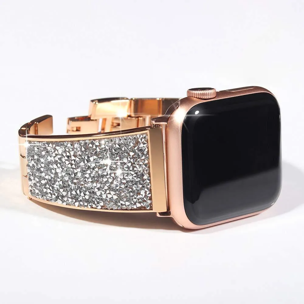 Apple Watch Band Luxury Watchbands Stainless Steel Strap Series
