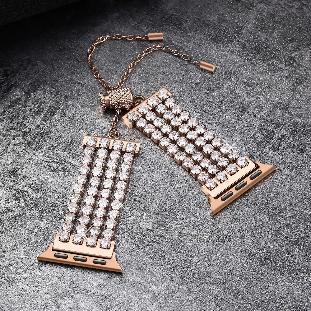 Apple Watch Series Luxury Bling Cuff Diamond IWatch Strap