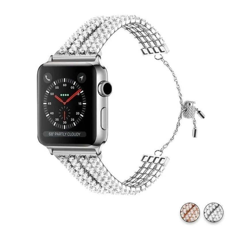 Apple Watch Series Luxury Bling Cuff Diamond IWatch Strap