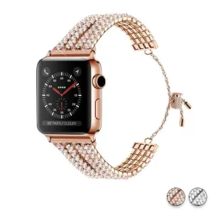 Apple Watch Series Luxury Bling Cuff Diamond IWatch Strap