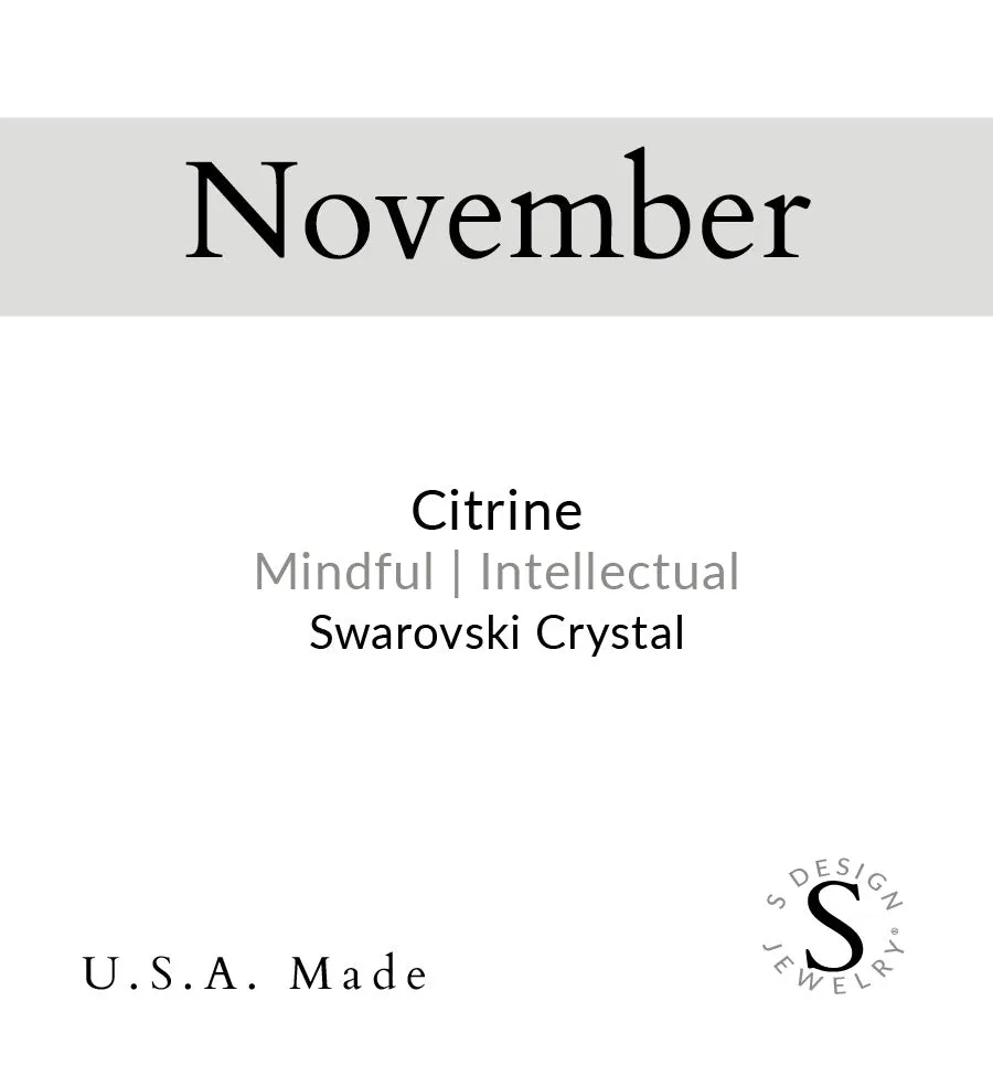 Birthstone | Bracelet | November - Citrine