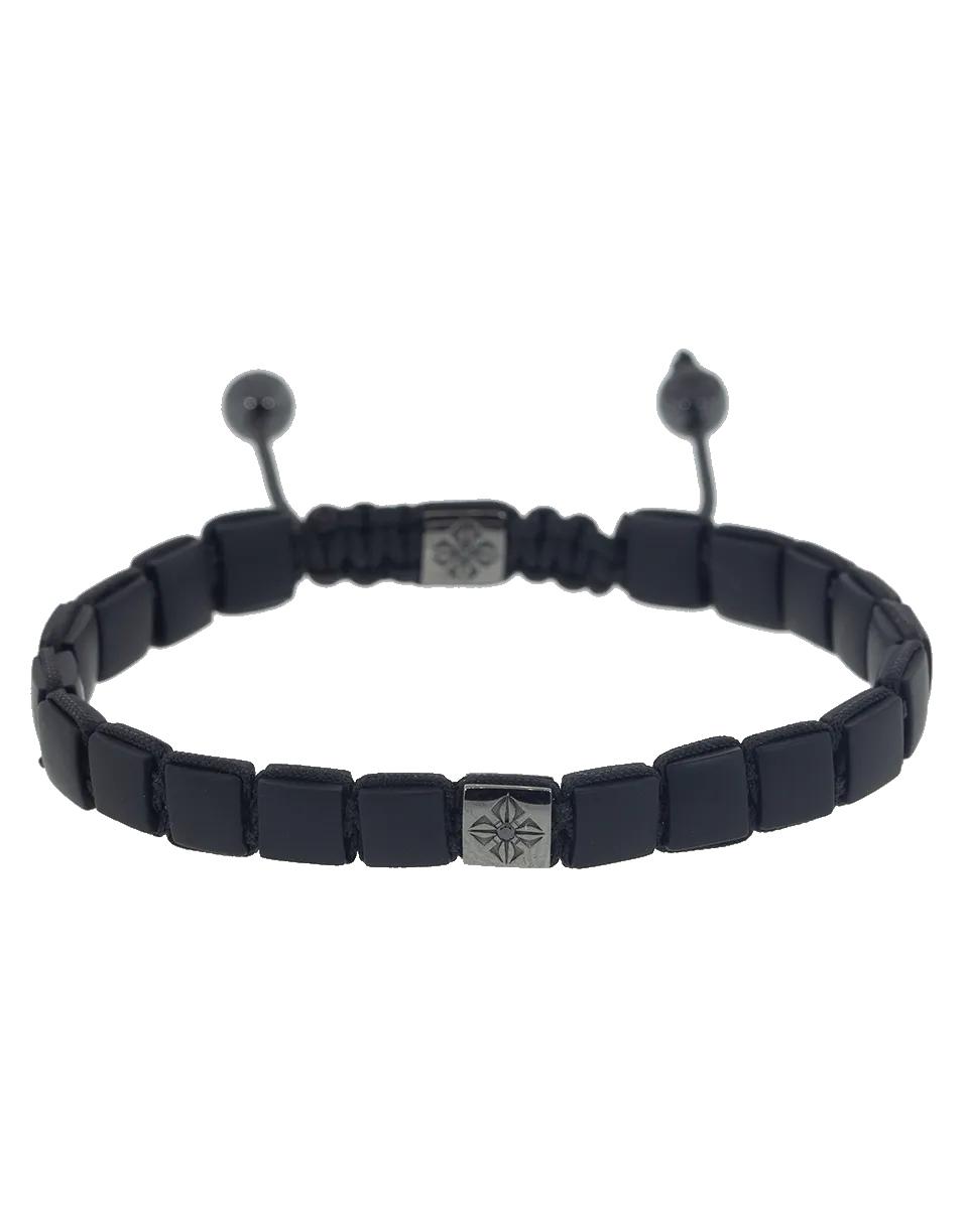 Black Diamond Lock Bracelet