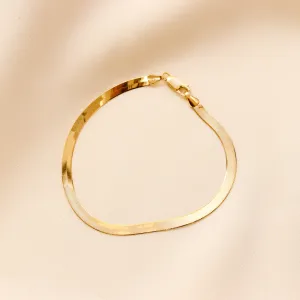 Bold Herringbone Bracelet