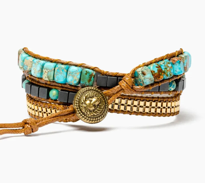 Bracelet pour Apple Watch en Turquoise Pour Energie Calmante