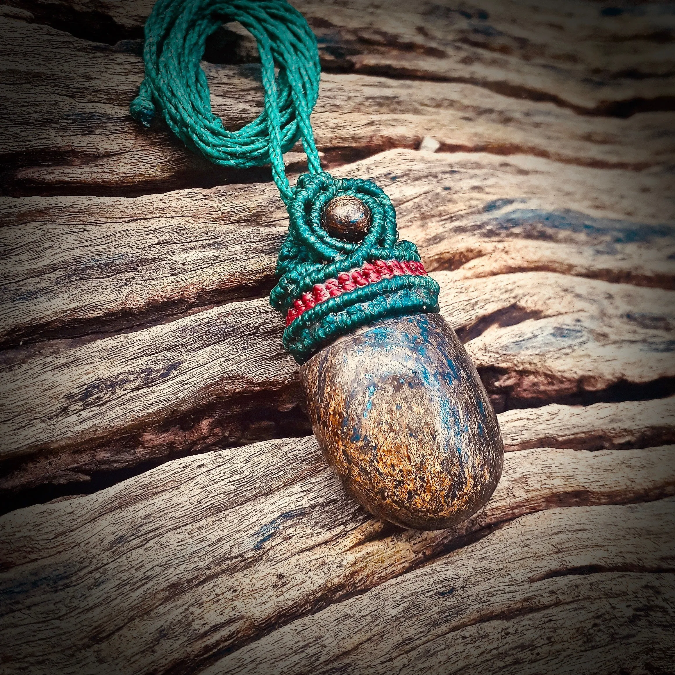 Bronzite necklace