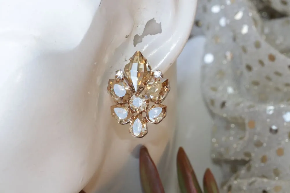CHAMPAGNE CLUSTER PENDANT