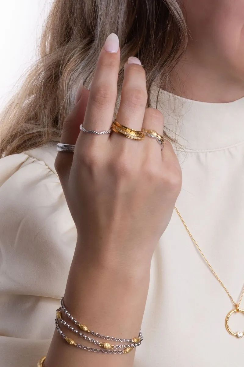 Circle of Faith Ring™ in White Zircon