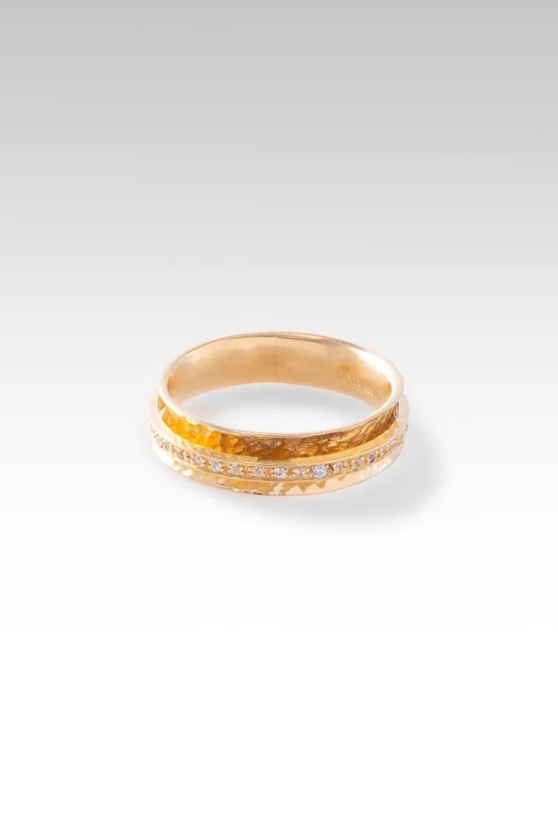 Circle of Faith Ring™ in White Zircon