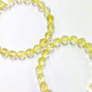 Citrine Faceted Cut Bracelet