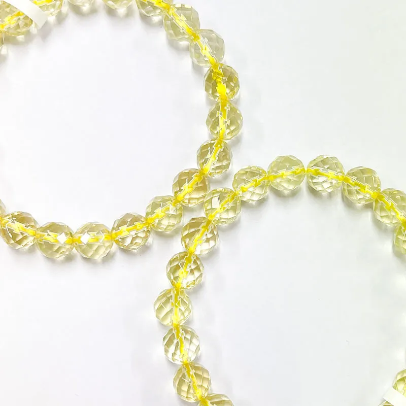 Citrine Faceted Cut Bracelet