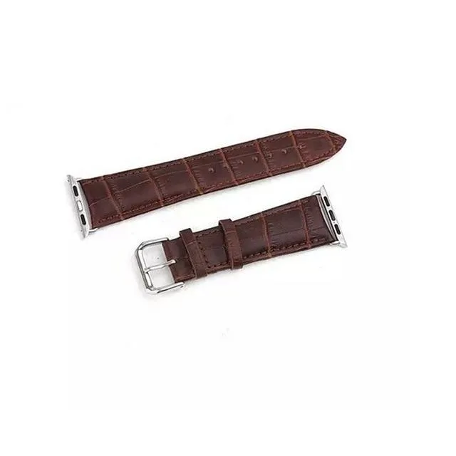 Durable Leather Strap Classic Bamboo Design Bracelet Series 7 6 5 4