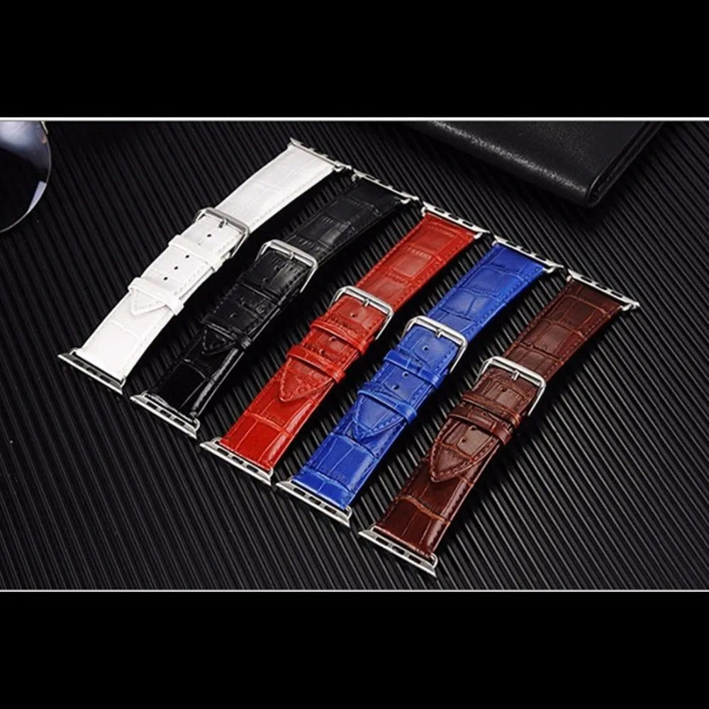 Durable Leather Strap Classic Bamboo Design Bracelet Series 7 6 5 4