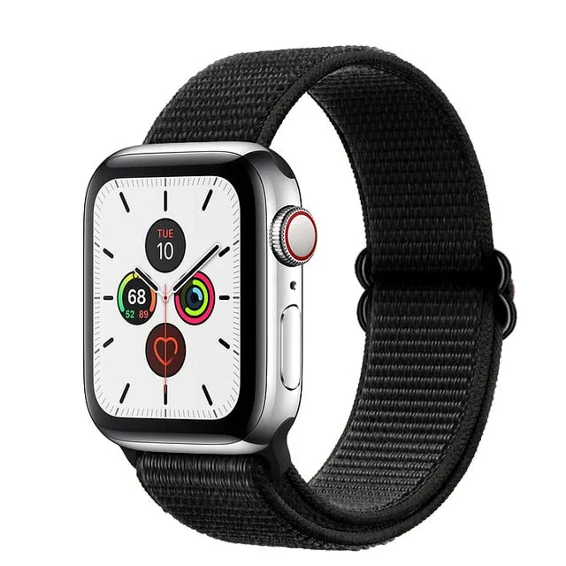 Elastic Sport Loop Series 7 6 5 Adjustable Nylon Colored Loop Bracelet