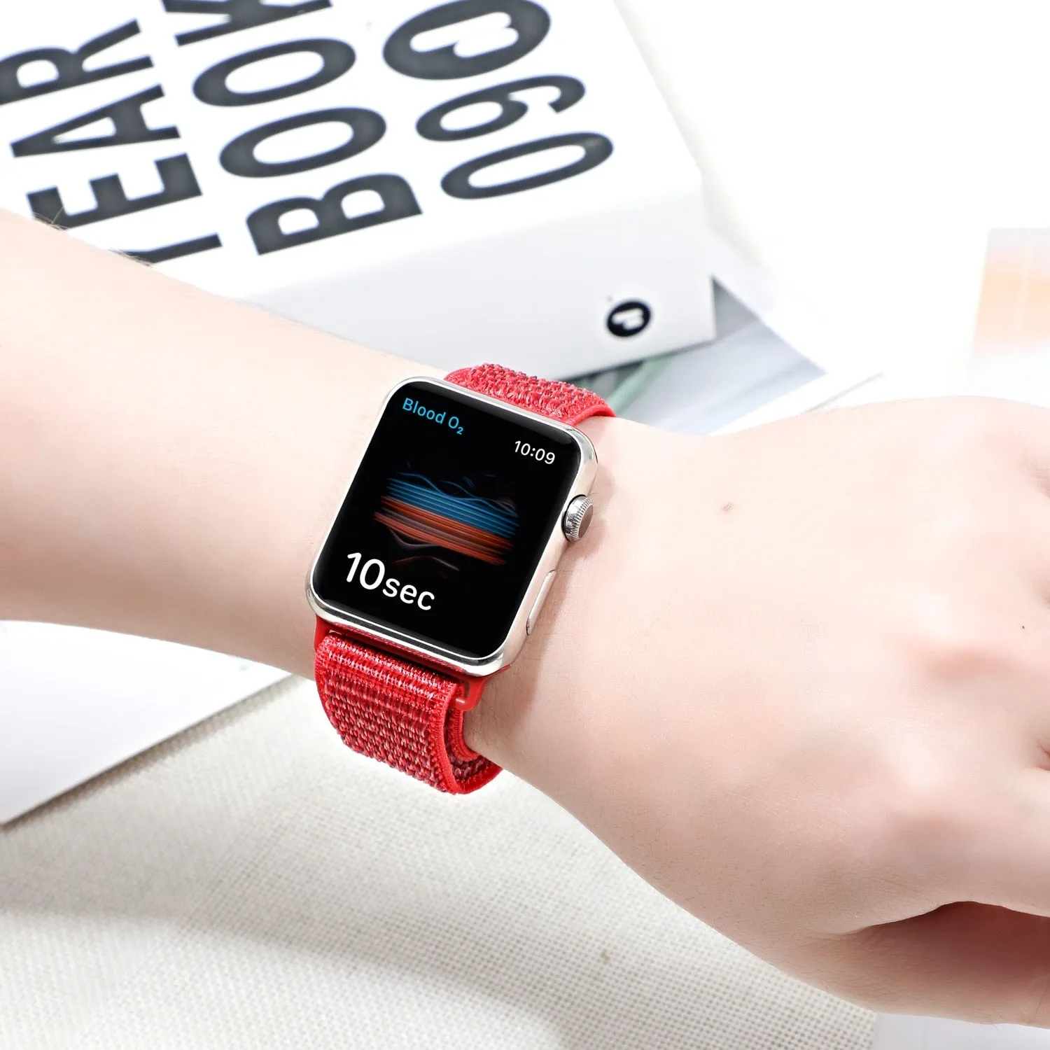 Elastic Sport Loop Series 7 6 5 Adjustable Nylon Colored Loop Bracelet