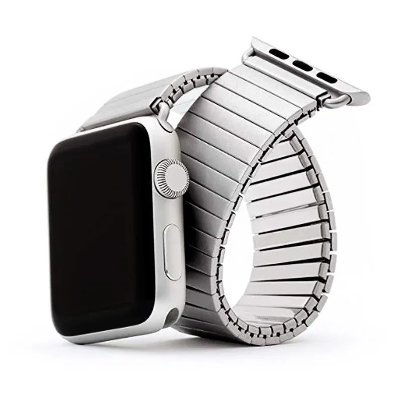 Elasticity Strap Series 7 6 5 Link Bracelet Stainless Steel Watchband