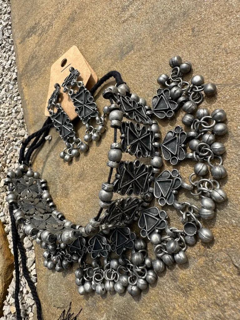 Electra Choker and Earring Set