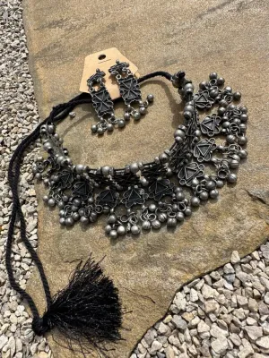 Electra Choker and Earring Set