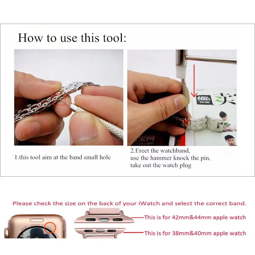 Jewelry Chain Strap For Series 7 6 5 4 Loop Bracelet Diamond Wristband