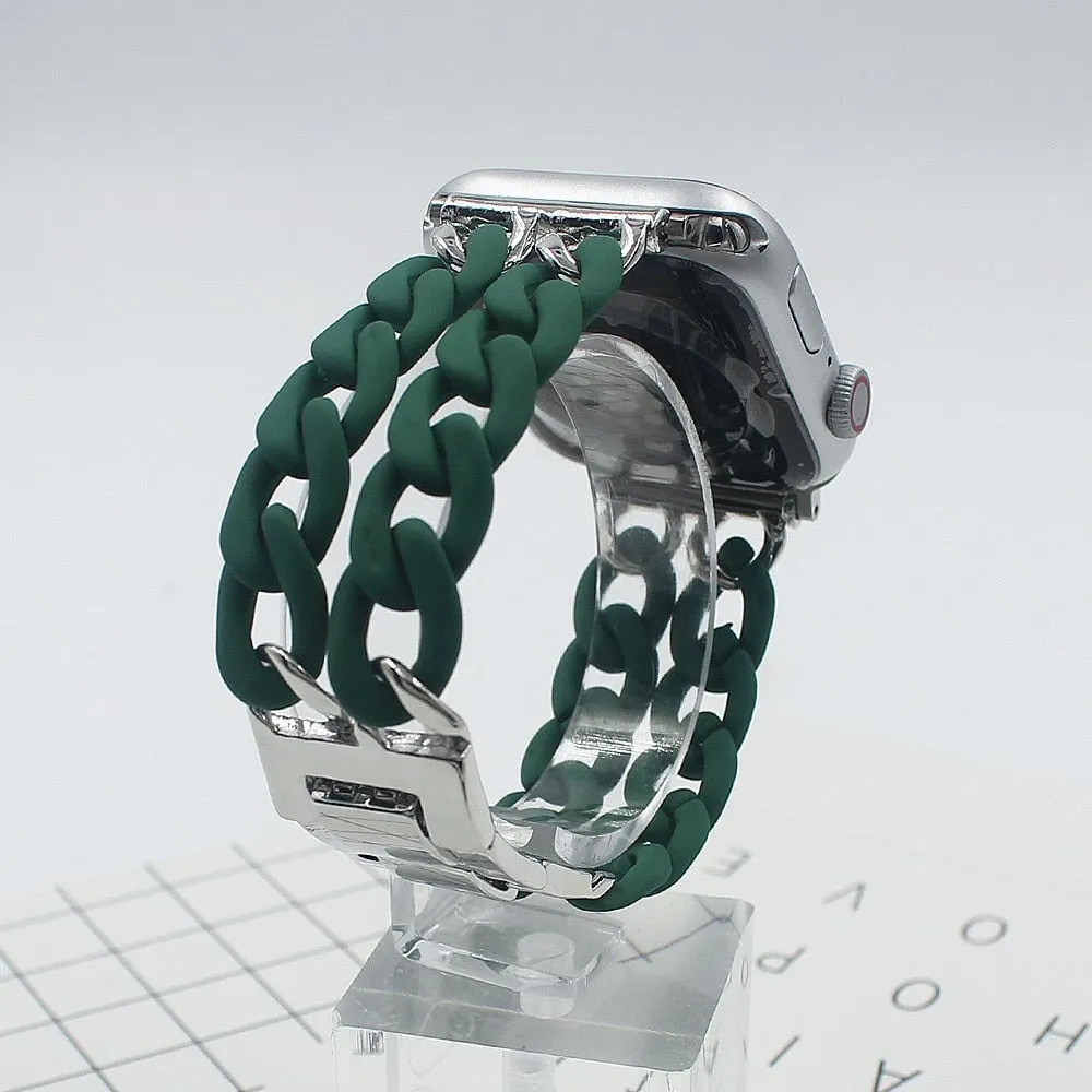 Jewelry Metal Belt Luxury Bracelet iWatch Series 7 6 5 4 |Watchbands|