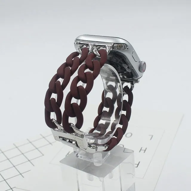 Jewelry Metal Belt Luxury Bracelet iWatch Series 7 6 5 4 |Watchbands|
