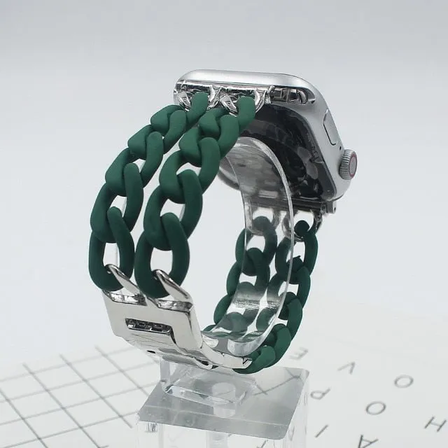 Jewelry Metal Belt Luxury Bracelet iWatch Series 7 6 5 4 |Watchbands|