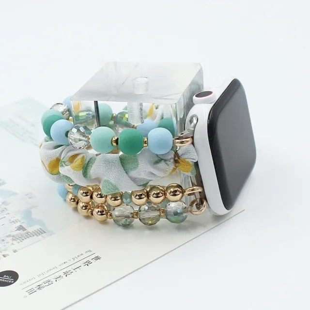 Jewelry Metal Belt Luxury Bracelet iWatch Series 7 6 5 4 |Watchbands|
