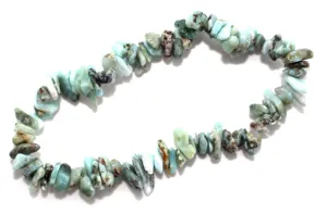 Larimar Gemchip Bracelet