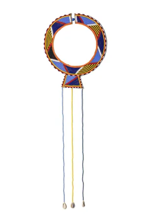 Maasai Traditional Beaded Necklace - SM