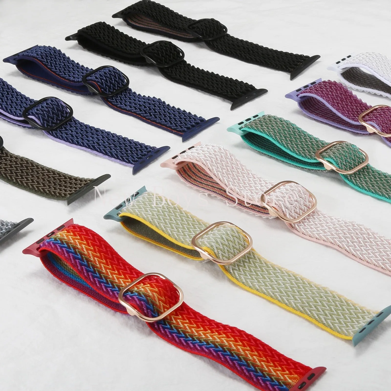 Nylon Strap Series 7 6 5 4 Colored Sports Bracelet Wristband