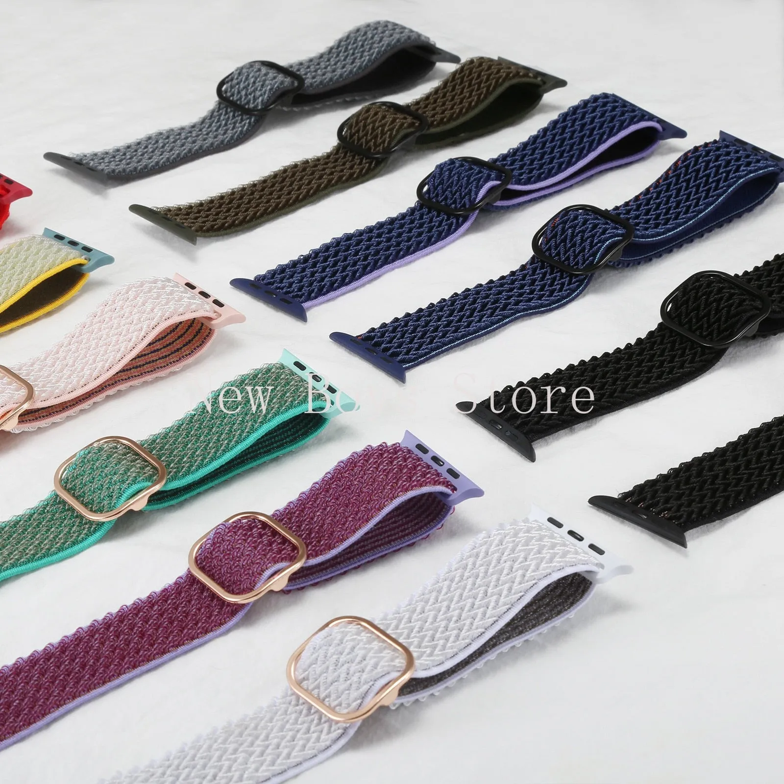 Nylon Strap Series 7 6 5 4 Colored Sports Bracelet Wristband