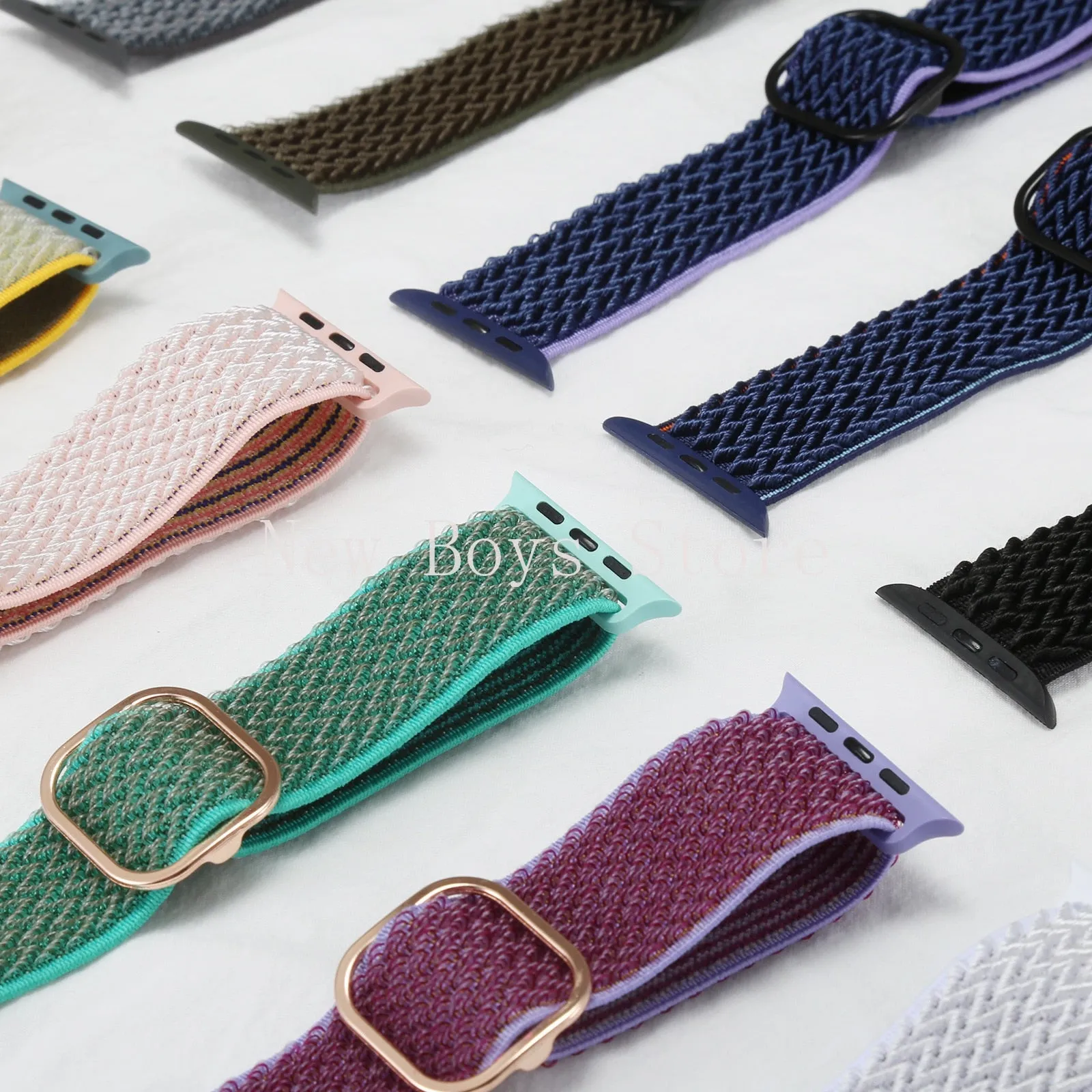 Nylon Strap Series 7 6 5 4 Colored Sports Bracelet Wristband