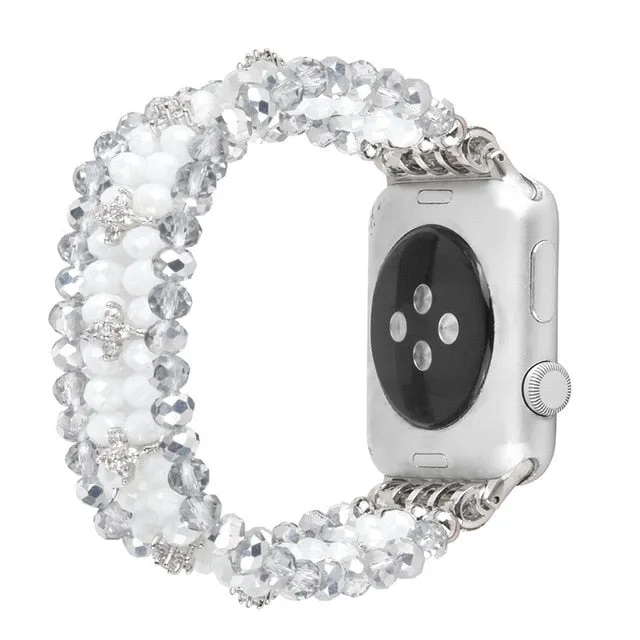 Pearl Strap Series 7 6 5 4 Band Jewelry Crystal Bracelet Wristband