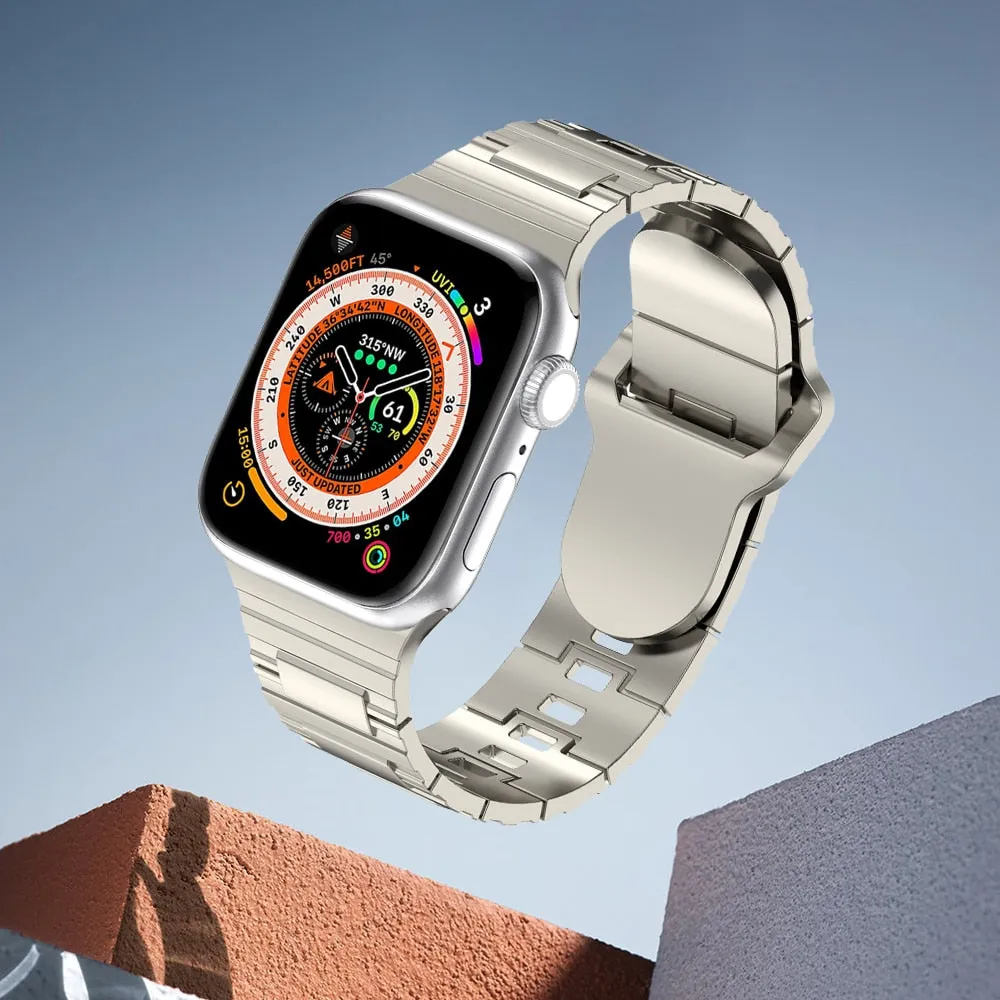 Plating Rubber Strap Band for Apple Watch Ultra 49mm 45mm 41mm 44mm 42mm 40mm 38mm Titanium Color Bracelet Iwatch 8 7 6 5 4 3 Se