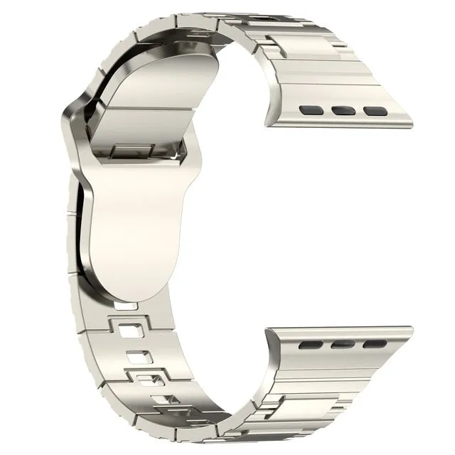 Plating Rubber Strap Band for Apple Watch Ultra 49mm 45mm 41mm 44mm 42mm 40mm 38mm Titanium Color Bracelet Iwatch 8 7 6 5 4 3 Se