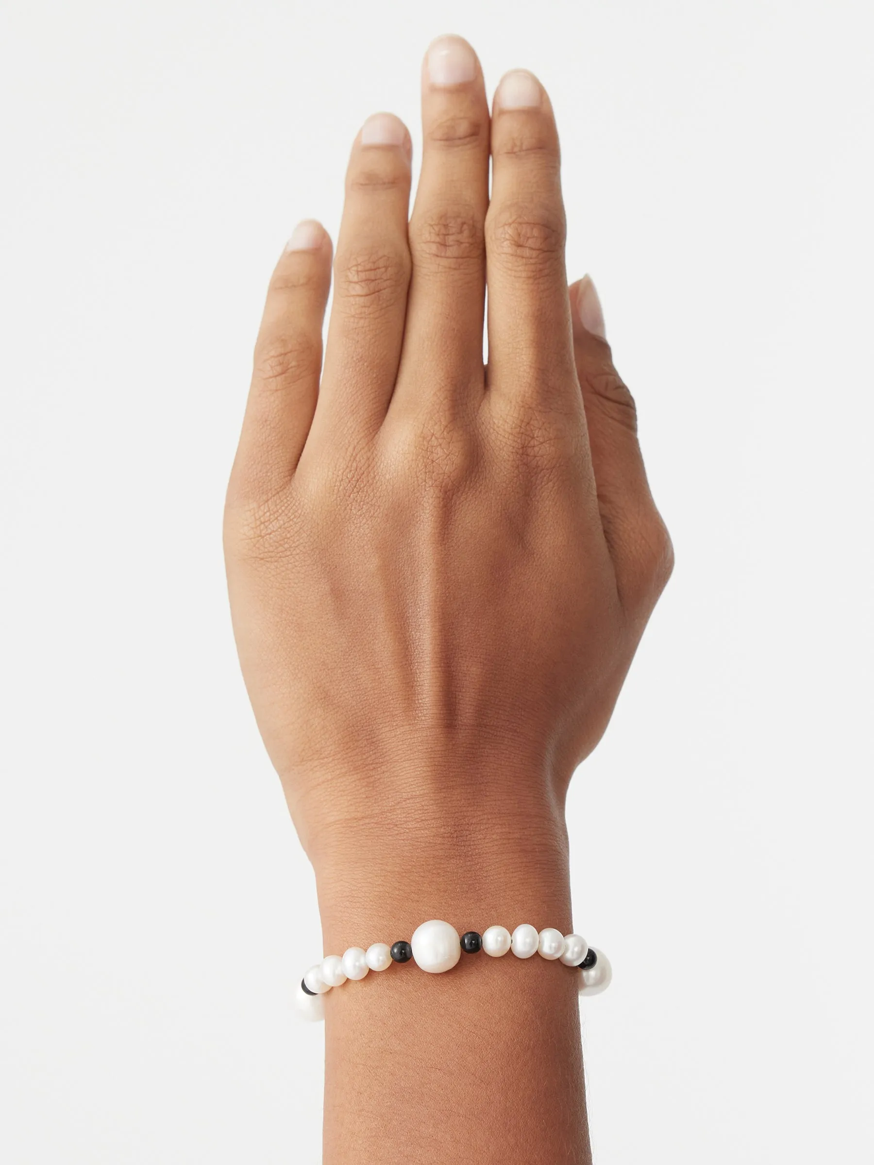 Released From Love Micro Pearl Bracelet