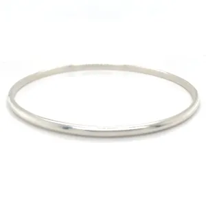 Tadgh Óg Sterling Silver D Shape Bangle