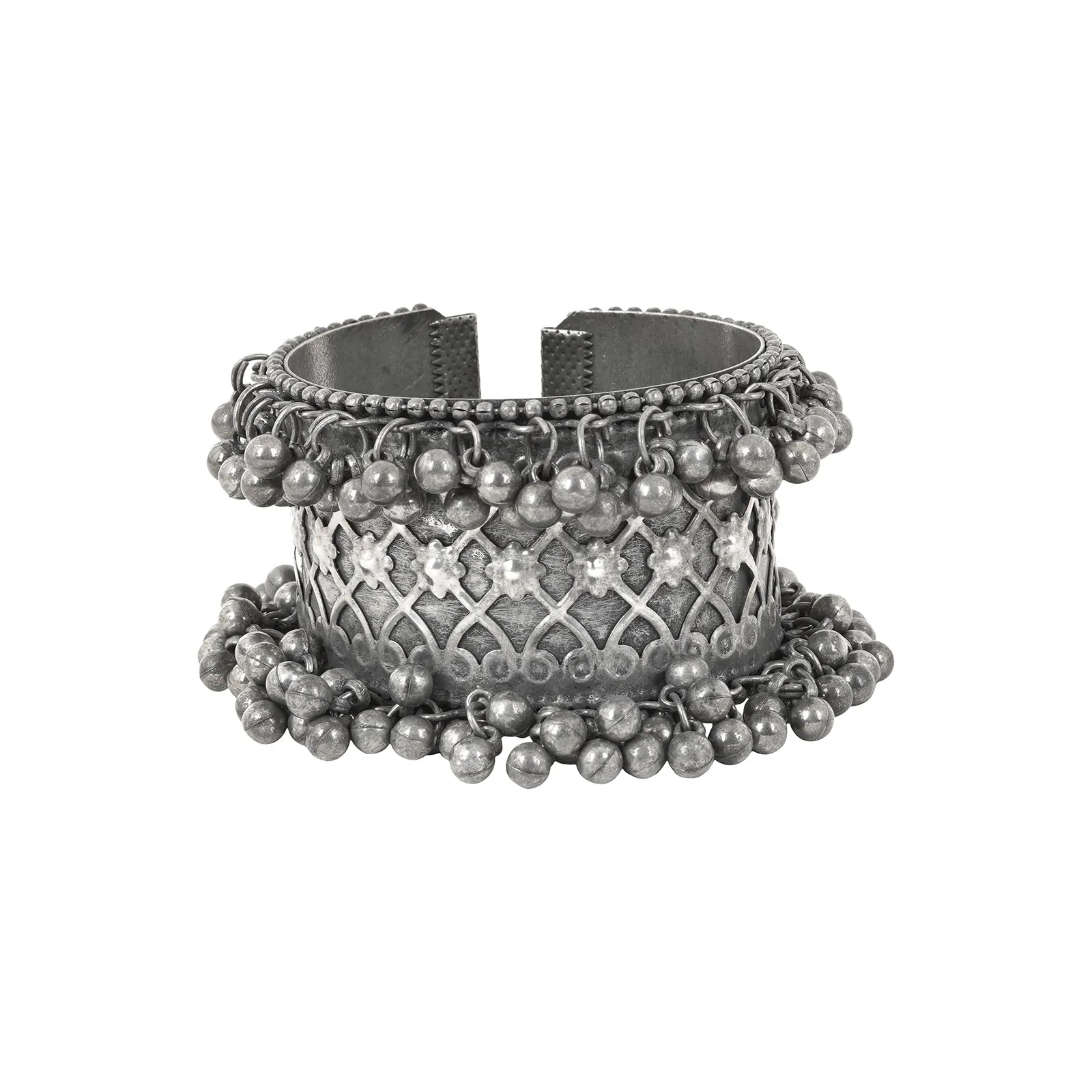 Teejh Aadrika Silver Oxidised Bracelet