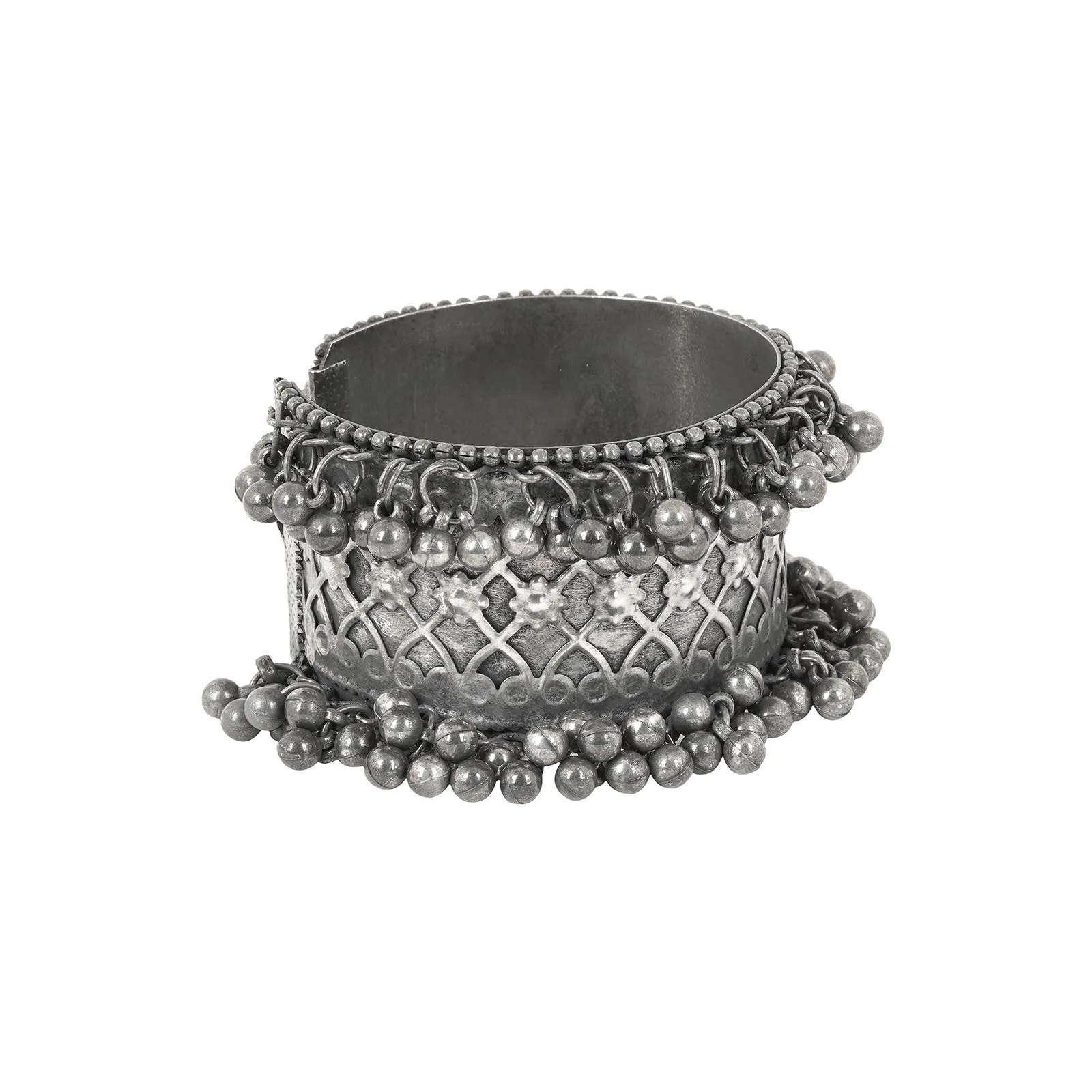 Teejh Aadrika Silver Oxidised Bracelet