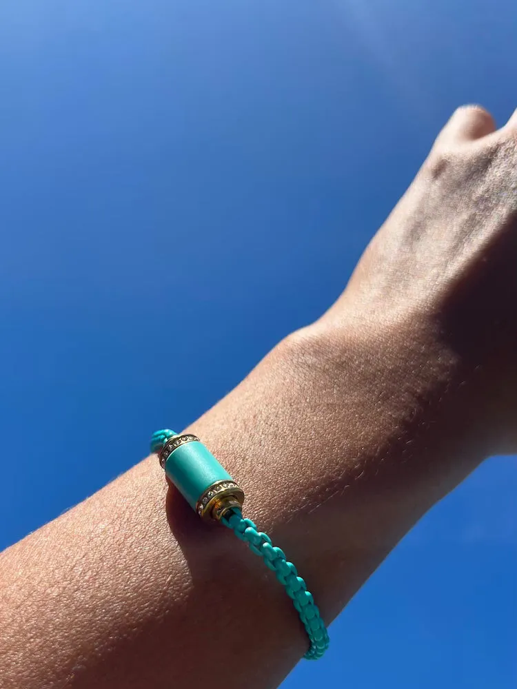 THALASSA TURQUOISE CHAIN TURQUOISE CHIP MAGNET
