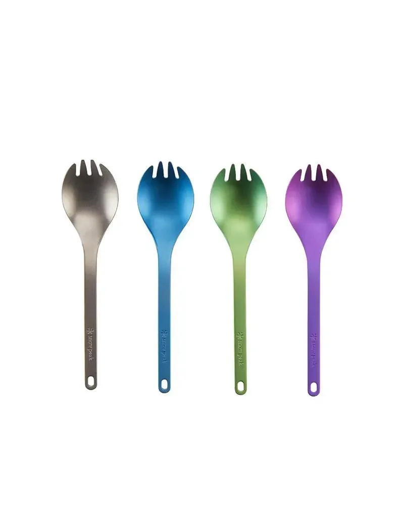 Titanium Spork - Purple Anodized
